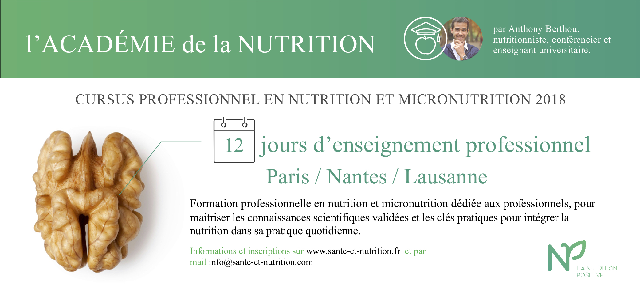 diplome universitaire de nutrition paris 5