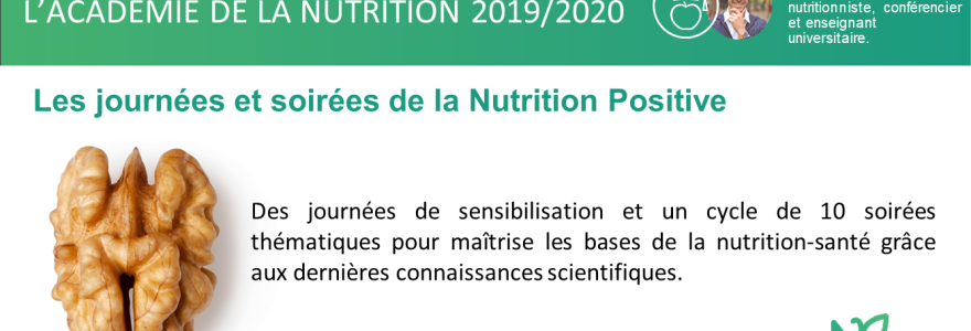 10 soirées pour découvrir la nutrition santé et durable