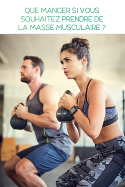 Livret pratique : Que manger si vous souhaitez prendre de la masse musculaire ? - 12 pages