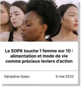 Le SOPK touche 1 femme sur 10