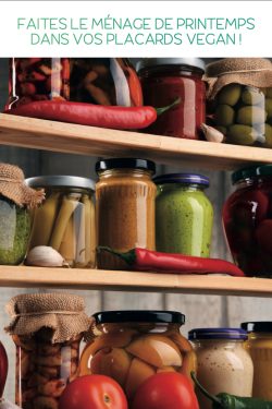 Livret pratique : Faites le ménage de printemps dans vos placards vegan ! - 16 pages